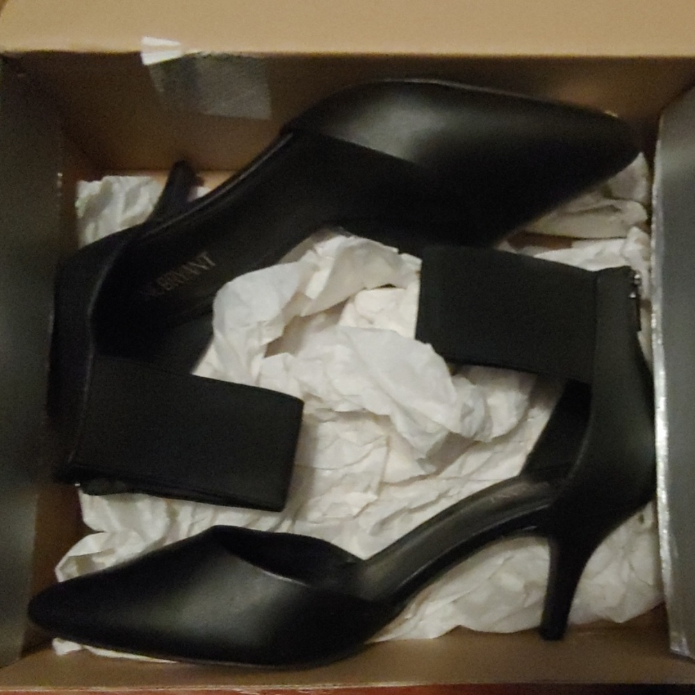 Black heels